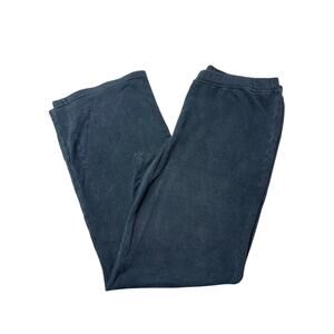 New York & Company Sport Womens M Regular Black Stretchy Relaxed Pants